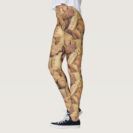 Leggings Guêtres de liège de bouteille de vin (Gauche)