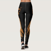 Leggings Guêtres de lion (Dos)