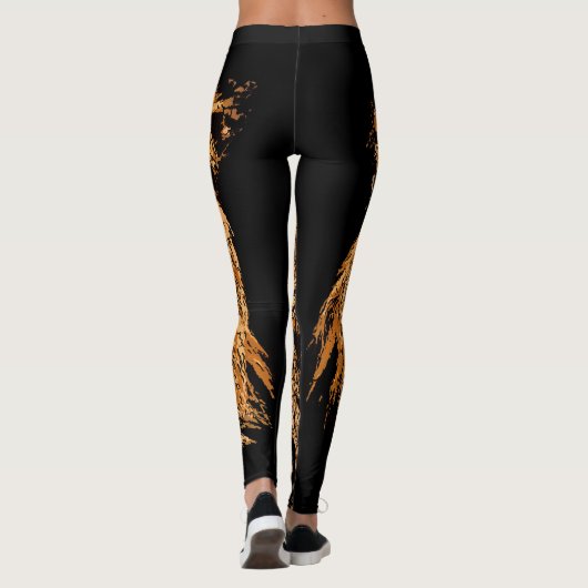 Leggings Guêtres de lion (Dos)