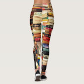 Leggings Guêtres de livres (Dos)