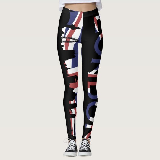 Leggings Guêtres de Londres (Devant)