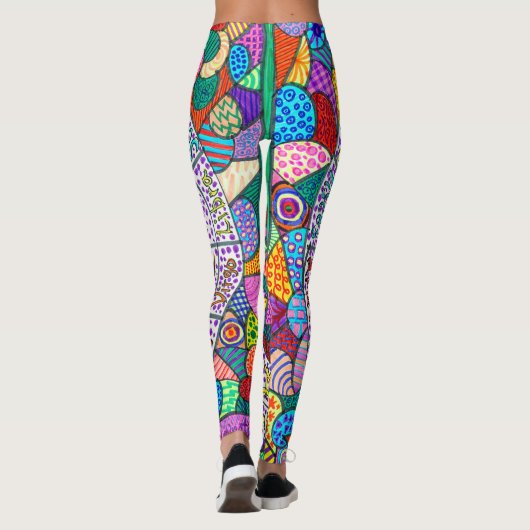 Leggings Guêtres de Lumination de tarot (Dos)