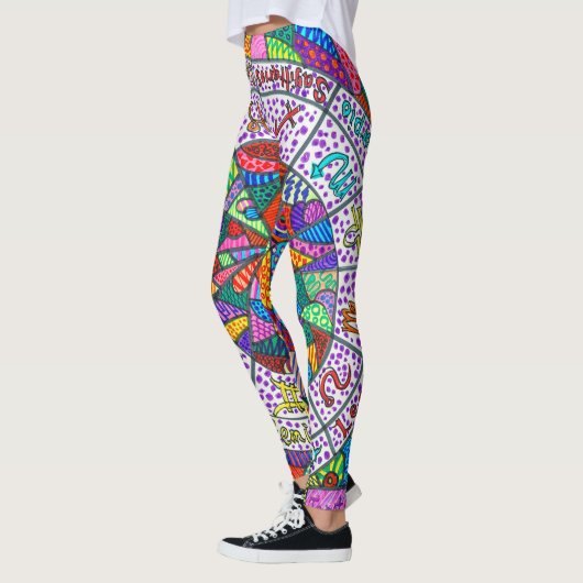 Leggings Guêtres de Lumination de tarot (Gauche)