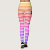 Leggings Guêtres de mardi gras (Dos)