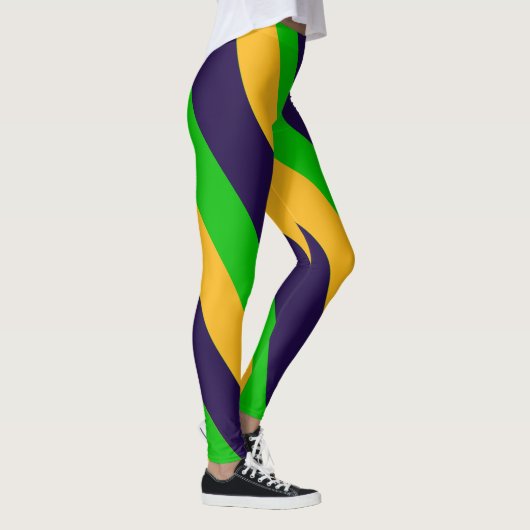 Leggings Guêtres de mardi gras (Droite)