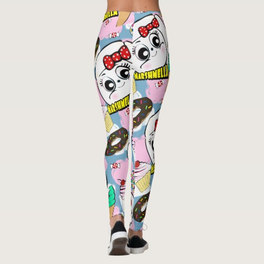 Leggings Guêtres de Marshmella (Dos)