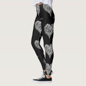 Leggings Guêtres de menteur, noires (Gauche)