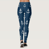 Leggings Guêtres de motif d'Ancre (Dos)