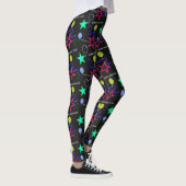 Leggings Guêtres de motif de bonne année (Droite)