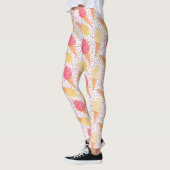 Leggings Guêtres de motif de crème glacée (Gauche)