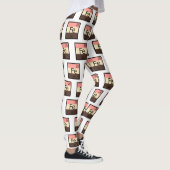 Leggings Guêtres de motif de Tableau périodique de Fe de (Droite)