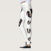 Leggings Guêtres de mouffette de Chin de Japonais (Gauche)