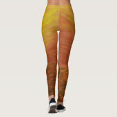 Leggings Guêtres de navigation de coucher du soleil de Key (Dos)