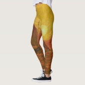 Leggings Guêtres de navigation de coucher du soleil de Key (Gauche)