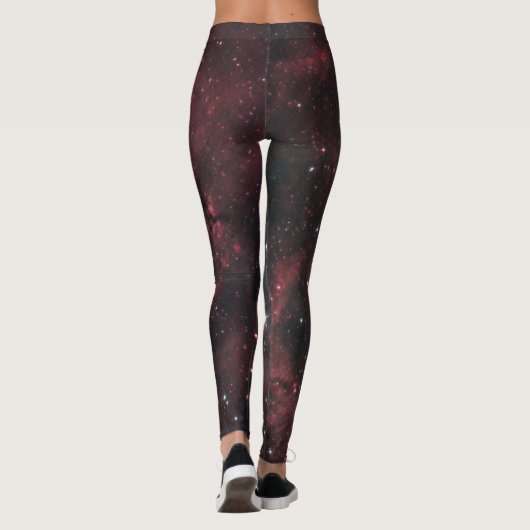 Leggings Guêtres de nébuleuse de rosette (Dos)
