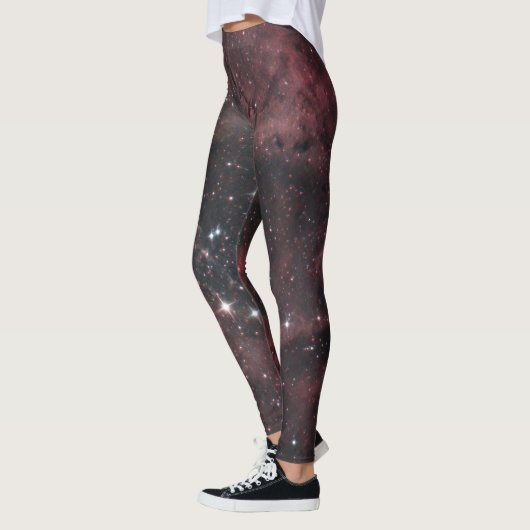 Leggings Guêtres de nébuleuse de rosette (Gauche)