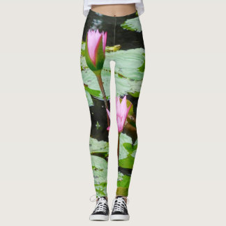 Leggings Guêtres de nénuphar