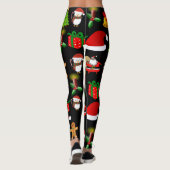 Leggings Guêtres de Noël (Dos)