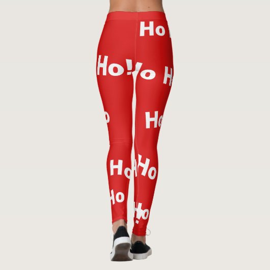 Leggings Guêtres de Noël (Dos)