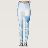 Leggings Guêtres de nuage (Devant)