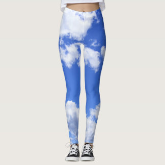 Leggings Guêtres de nuages