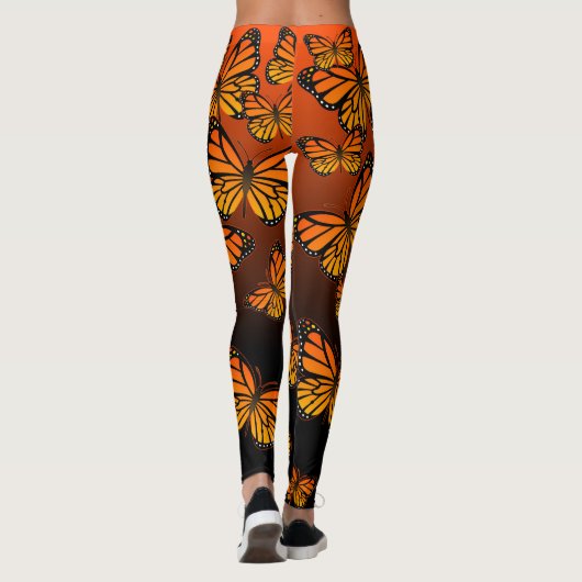 Leggings Guêtres de papillon (Dos)