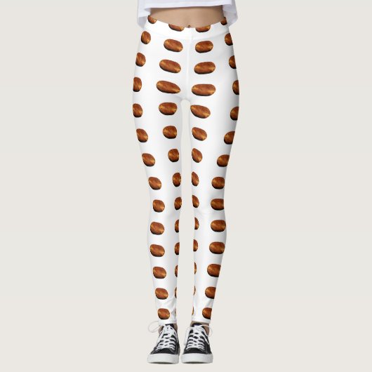 Leggings Guêtres de patate chaude (Devant)