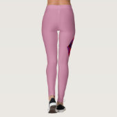 Leggings Guêtres de PATRON de lèvre (Dos)