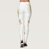 Leggings Guêtres de peloton de mariage (Dos)