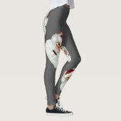 Leggings Guêtres de Père Noël de Noël (Droite)