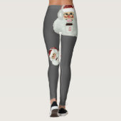 Leggings Guêtres de Père Noël de Noël (Dos)