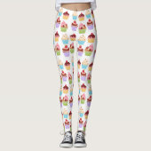 Leggings Guêtres de petit gâteau (Devant)