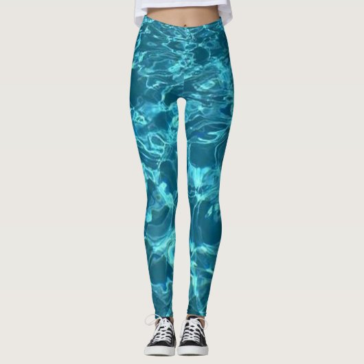 Leggings Guêtres de piscine (Devant)