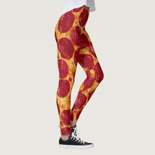 Leggings Guêtres de pizza (Droite)