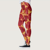 Leggings Guêtres de pizza (Gauche)