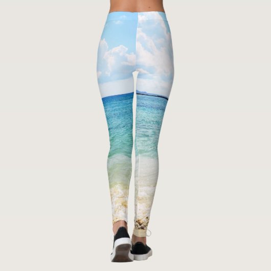 Leggings Guêtres de plage (Dos)