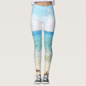 Leggings Guêtres de plage (Devant)