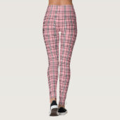 Leggings Guêtres de plaid de rose de COLLECTION de SERESHKI (Dos)