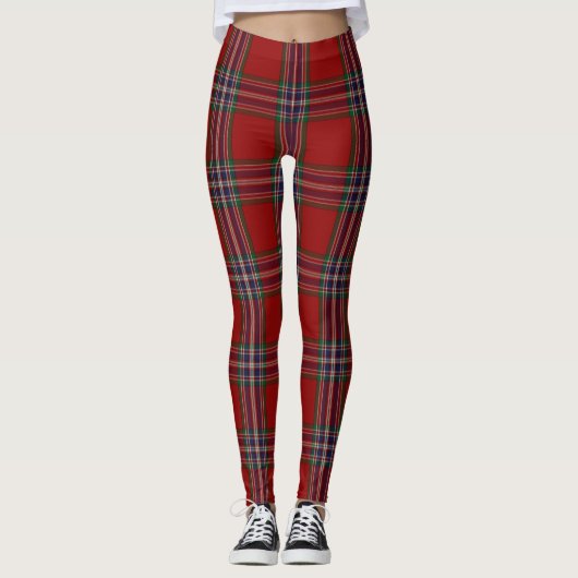 Leggings Guêtres de plaid de tartan de MacFarlane (Devant)