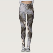 Leggings Guêtres de plancher de forêt (Devant)
