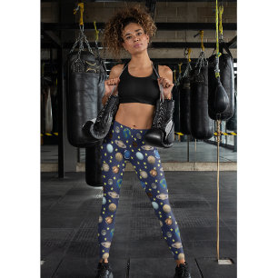 Leggings Guêtres de planètes de système solaire