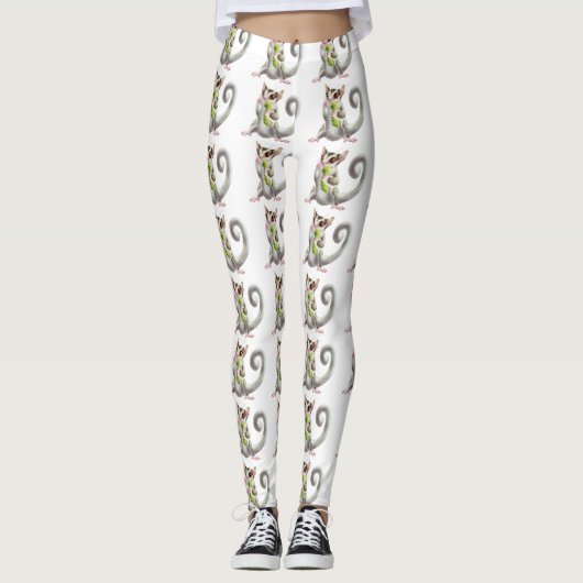 Leggings guêtres de planeur de sucre (Devant)