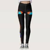 Leggings Guêtres de Polonais de totem (Devant)