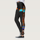 Leggings Guêtres de Polonais de totem (Gauche)