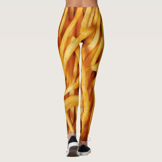 Leggings Guêtres de pommes frites (Dos)