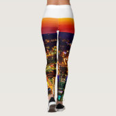 Leggings Guêtres de pont de Zakim (Dos)