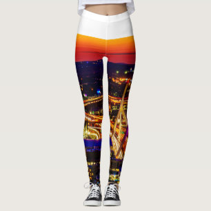 Leggings Guêtres de pont de Zakim