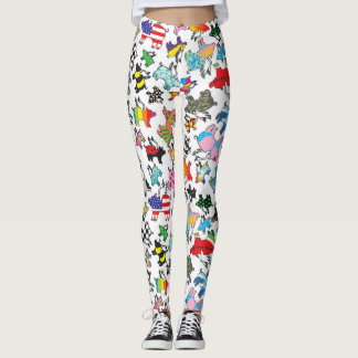Leggings Guêtres de porc de vol