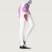 Leggings Guêtres de poule mouillée (Droite)
