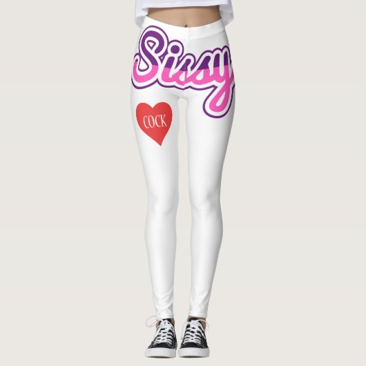 Leggings Guêtres de poule mouillée (Devant)